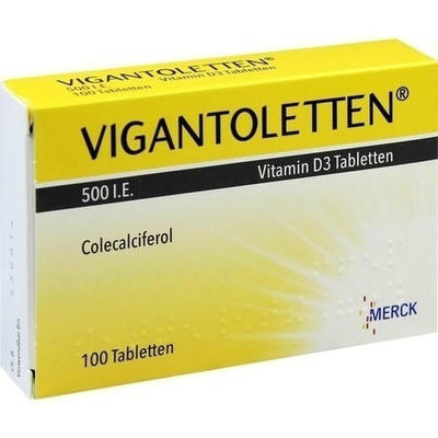 vigantoletten 维生素d500婴幼儿 促进钙吸收 100 粒首重6欧 用码再减