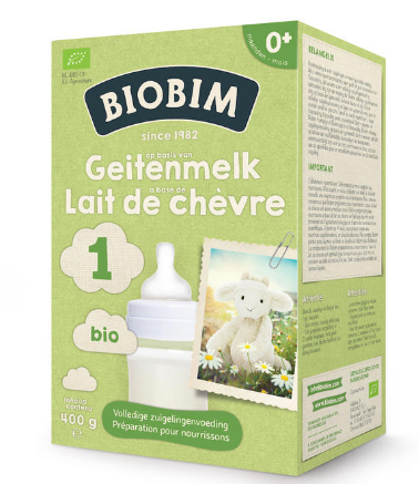 【荷兰dod】biobim 百牧元 婴幼儿有机羊奶粉 1段 400g