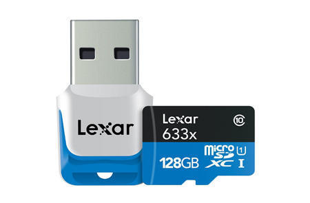 Lexar 633x 128GB SDXC 雷克沙TF存储卡