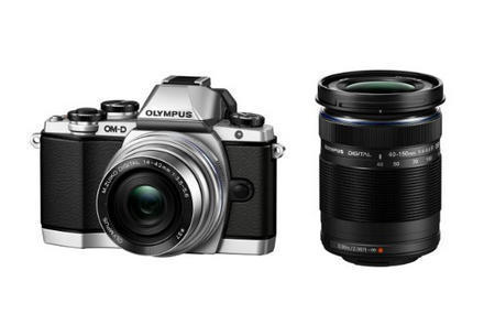 奥林巴斯 E-M10 M4 3 可换镜头数码相机 双镜头套机66786日元