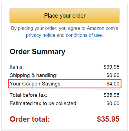 美国亚马逊Amazon海淘省钱攻略： 如何使用coupon（库胖）