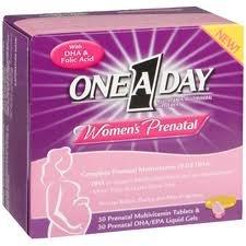 One A Day Women's Prenatal With DHA Vitamin 90 Day Supply