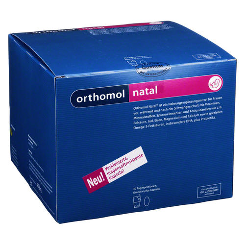 德国Orthomol Natal顶级女性备孕 孕妇综合维生素叶酸DHA图片