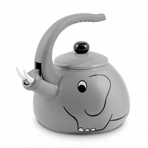 【德国SPL厨具专家】Kuppels 碳钢烧水壶 可爱大象（活动9折+专享优惠）€48 95 含税直邮（到手约¥482）