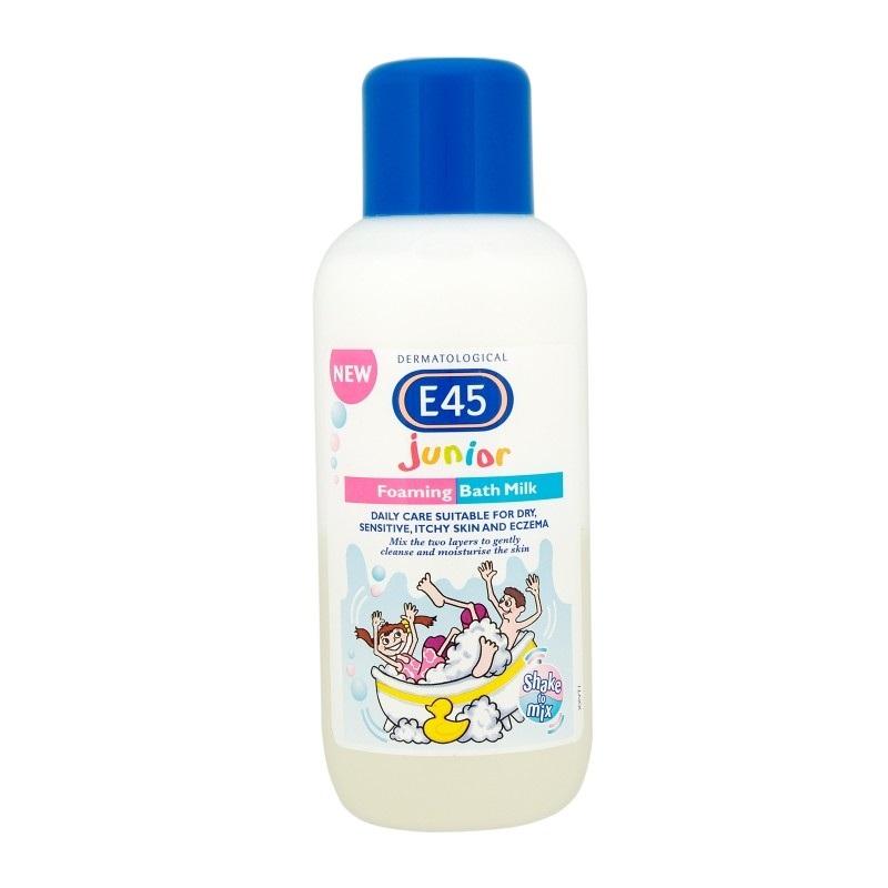 E45 儿童止痒泡沫沐浴乳 500ml 干性 敏感皮肤78折报价£4 02（约￥37）