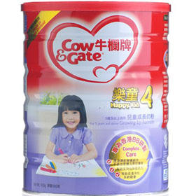 香港牛栏牌奶粉4段