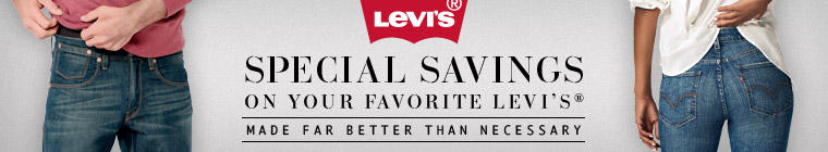 Special Savings on Your Favorite Levi's