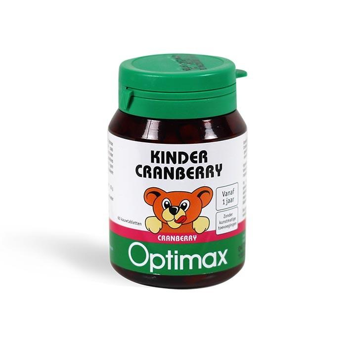 Optimax -儿童蔓越莓补充咀嚼片(60片) 1岁以上