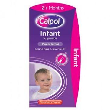 Calpol 婴幼儿特效感冒退烧止痛糖浆(草莓味)  100ml