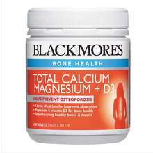 Blackmores total calcium+D3 活性钙镁片