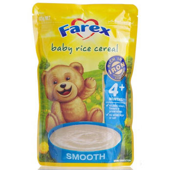 Farex 原味矿物质高铁营养米粉