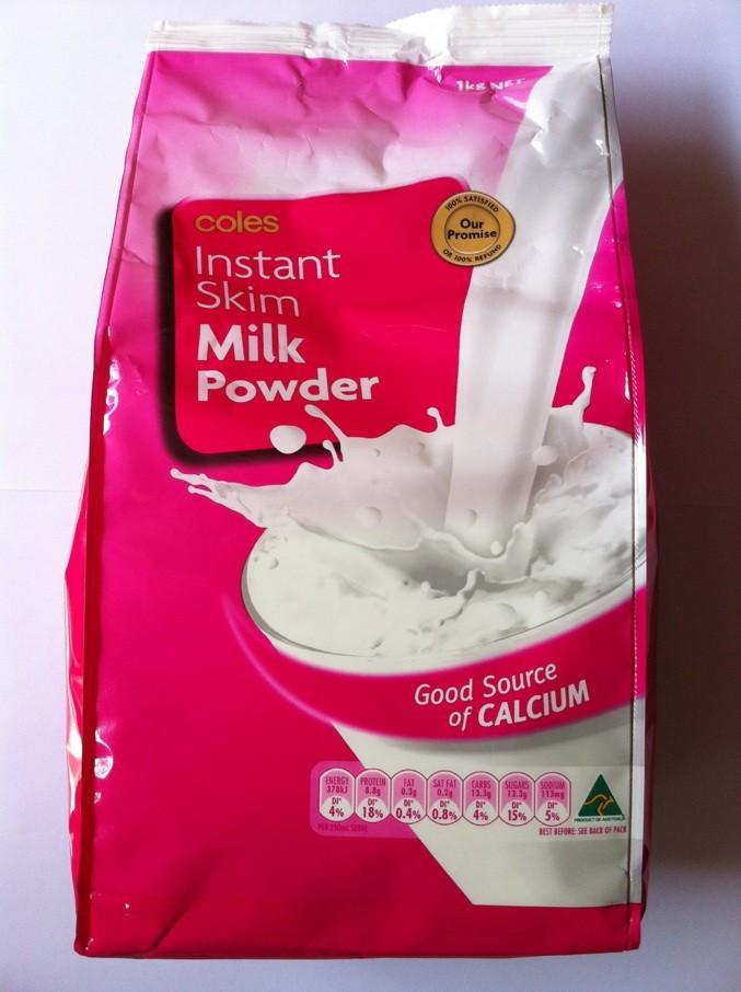 Coles脱脂营养牛奶粉