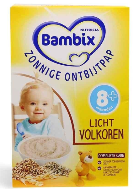 超值低价：Bambix - 阳光早餐系列易消化全麦米粉 250g - 8个月及以上宝宝 (国王节活动还在继续!）