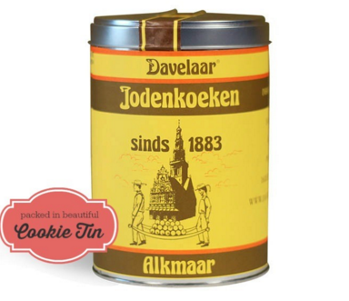 荷兰直邮：Davelaar Jodenkoeken 荷兰奶油曲奇 20片【感恩母亲节全场运运费8折 满80减5 低至6折】