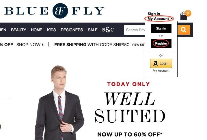 Bluefly.com美国官网注册直邮教程攻略