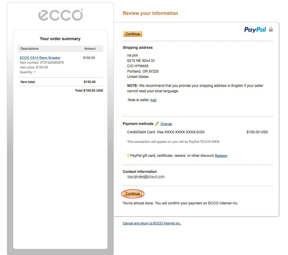 ECCO爱步美国官网注册购物指南