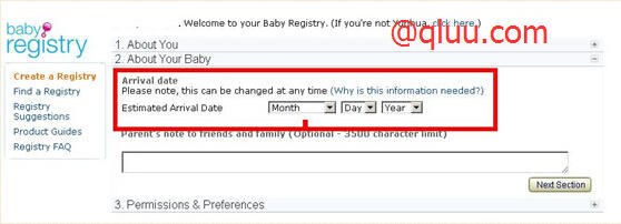 Amazon Baby Registry 美国亚马逊宝宝计划