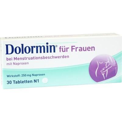 【德国UKA】Dolormin 萘普生女性止痛经片 30片（情人节专场+全场满120欧免运费（奶粉除外）） 特价：€9 77约￥72 13