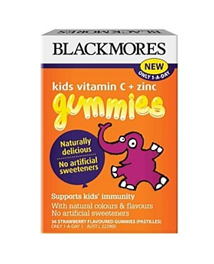 【新西兰NP药房】BLACKMORES 澳佳宝 维生素C加锌软糖 36粒 11 9纽