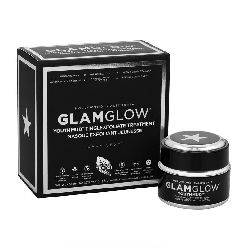 【税费补贴】GLAMGLOW® 格莱魅火山泥黑泥发光面膜黑罐50g 凑单品