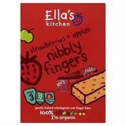Ellas Kitchen 艾拉厨房 草莓&苹果尼比利手指饼干 125g