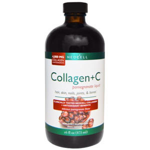 3 Neocell, Collagen +C Pomegranate Liquid, 16 fl oz (473 ml)
