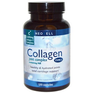 4 Neocell, Collagen Joint Complex Containing HA, Type 2, 120 Capsules