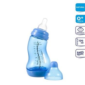 母婴必备：Difrax 迪福 防胀气 S型奶瓶 170ml【满61欧减6欧+独家专享】