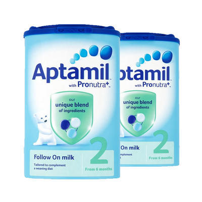 【2罐装】Aptamil 英国爱他美 2段奶粉 900g（6个月以上）