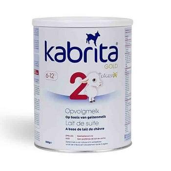 价格新低：Kabrita佳贝艾特 2段 - 婴儿配方羊奶粉 - 给6个月-12个月宝宝 （800g)【满减+独家专享+奶粉满包邮+税费补