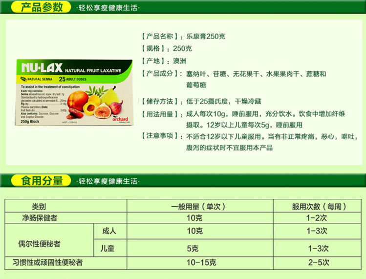 澳洲最火明星单品Nu-Lax乐康膏，便秘一族期待重生！