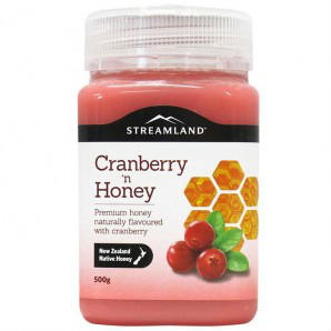 【KiwiDiscovery】Streamland 蔓越莓蜂蜜 500g  23 5纽 约￥114