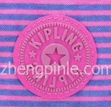 正品Kipling背包的橡胶TPU圆形贴片