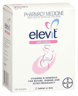 【新西兰NP药房】(德国版)ELEVIT 爱乐维 孕妇复合维生素-含叶酸 79 90纽 约￥380