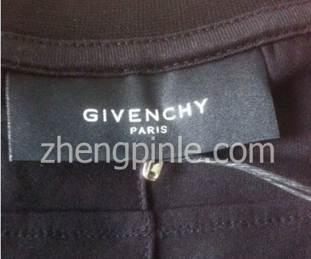正品纪梵希Givenchy服装的领标真假辨别