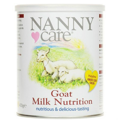 【满£40-5(NIULANG)；满£60-7(ZHINV)，输码享优惠】Nanny 奈尼卡 高端幼儿羊奶粉Nanny Care一段（0-12个月）400g