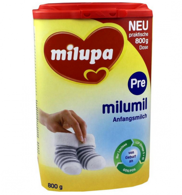 【德国UKA】Milupa milumil 美乐宝 新生儿配方奶粉PRE段（0-6m） 800g  特价：15 24欧