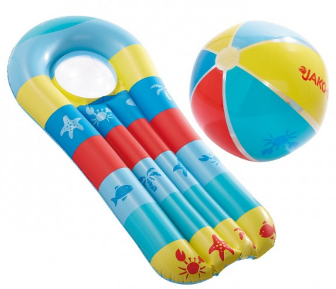 【全场75欧包邮】JAKO-O 游泳两件套 充气垫充气戏水球