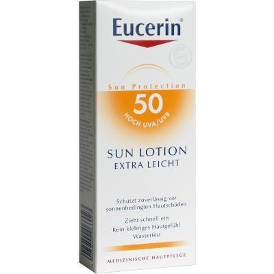 【德国UKA】Eucerin 优色林 水润深度清爽身体防晒乳SPF50 150ml  特价：15 64欧