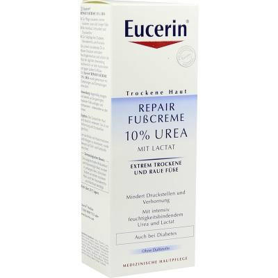 【德国UKA】 Eucerin 优色林10%尿素高效保湿深度滋养足部护理霜 100ml 特价：10 66欧，约79 2元