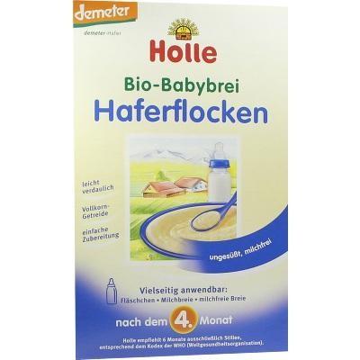 【德国UKA】Holle 泓乐 有机燕麦米粉(4个月以上) 250g  特价：2 84欧，约21元
