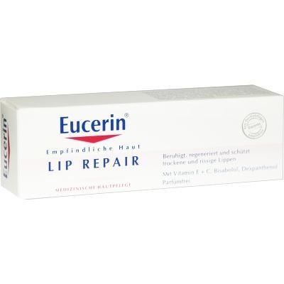 【德国UKA】 Eucerin 优色林pH5抗干燥深层滋润唇膏 10g  特价：5 50欧，约40元