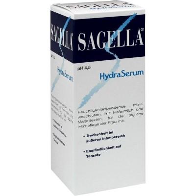 【德国UKA】Sagella HydraSerum系列女性抑菌保湿私处洗液 200 ml  特价：10 33欧，约77 3元