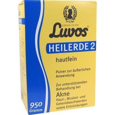 【德国UKA】LUVOS 纯天然药泥粉 清洁 去痘 去黑头 去角质 面膜粉 950g   特价：7 43欧，约54 5元