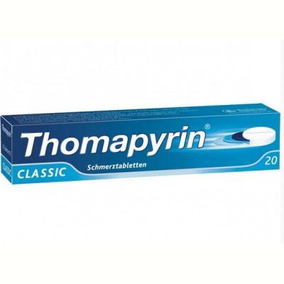 【德国UKA】  Thomapyrin止疼片镇痛片 牙痛 月经痛 头痛 20片  特价：4 05欧（原价：4 74欧），约30 1元