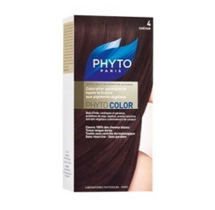 Phyto 发朵 纯天然植物染发剂染发膏不刺激不伤发无味 栗色 