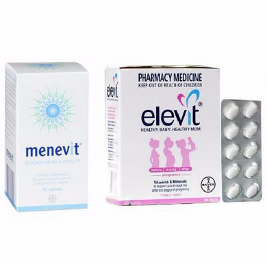 【组合】Elevit 爱乐维叶酸 100片 + Menevit 爱乐维男性备孕营养素 30粒kiwistarcare周年庆 仅NZ$139 00