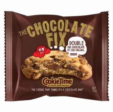 kiwistarcare圣诞满68纽免邮：新西兰明星品牌Cookie Time 双重巧克力曲奇饼 仅NZ$3 90（约¥19）