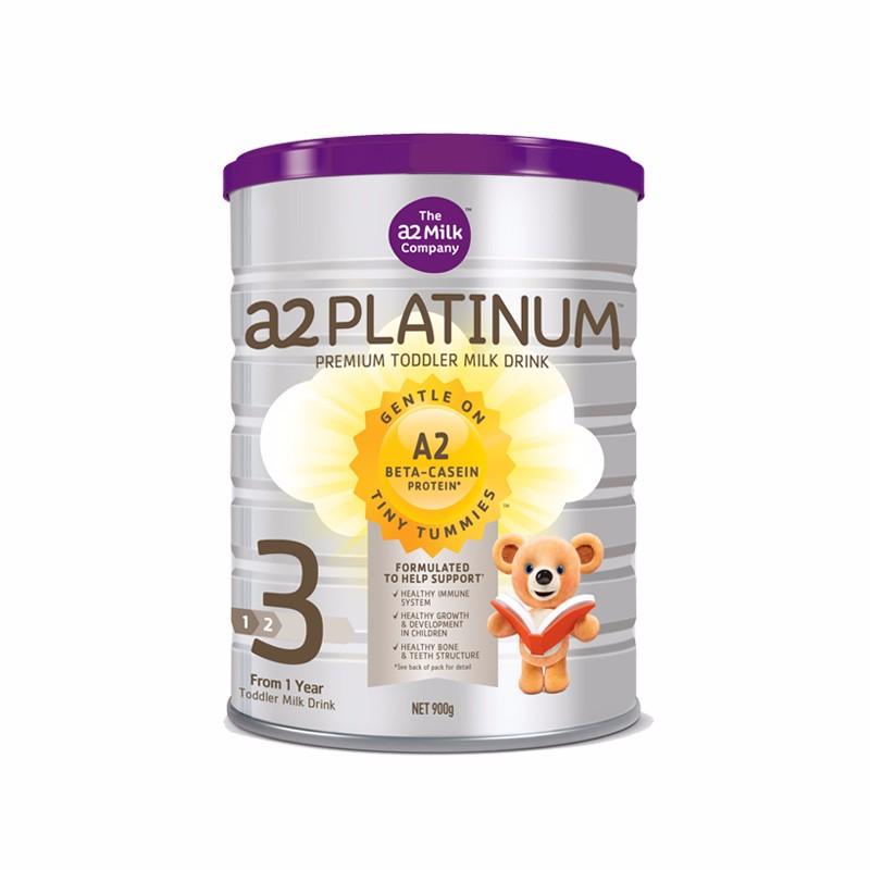 【kiwistarcare商城】A2 Platinum白金系列婴幼儿奶粉3段 900g6罐 低至38 9纽 罐（人民币约189元） NZ$282 80