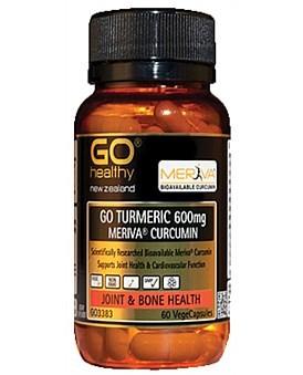 GO Healthy 高之源 姜黄素胶囊 600mg 60粒 （抗氧化 缓解关节疼痛肿胀）